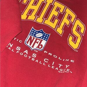 NFL Kansas City Chiefs Red crewneck